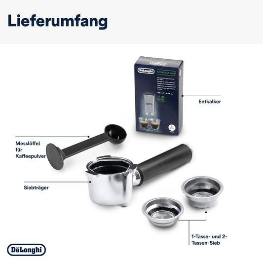De'Longhi Dedica EC685 Espressomaschine – 15 cm, Silber